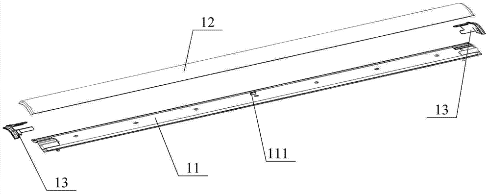Air guide plate device