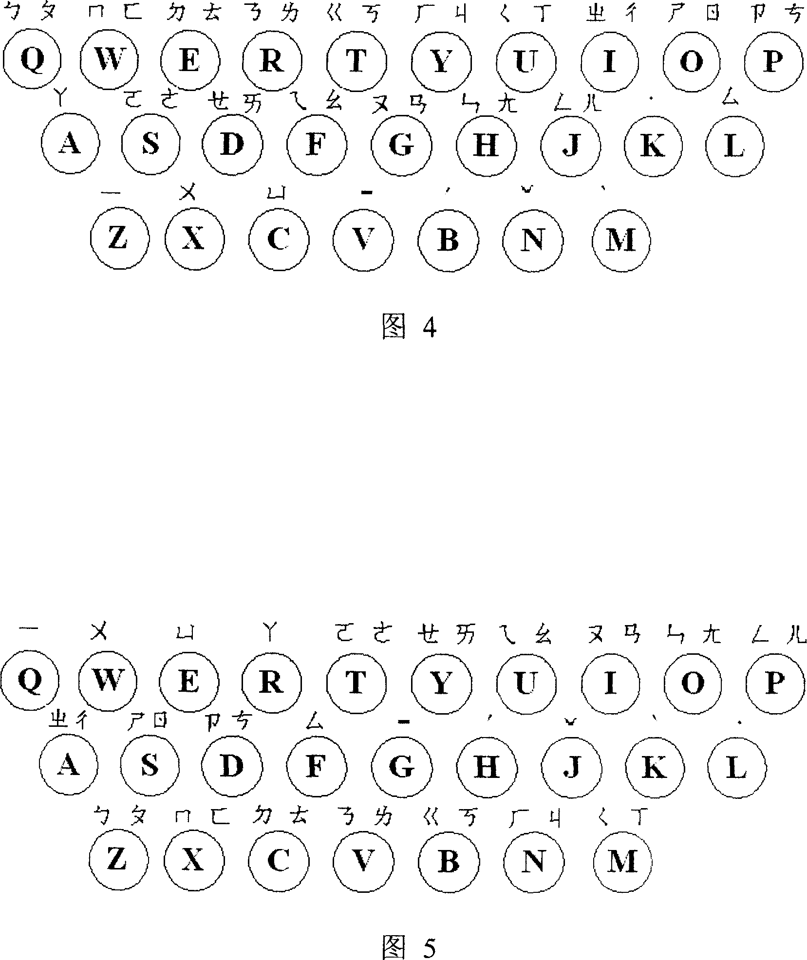 Chinese phonetic notation input method and device thereof