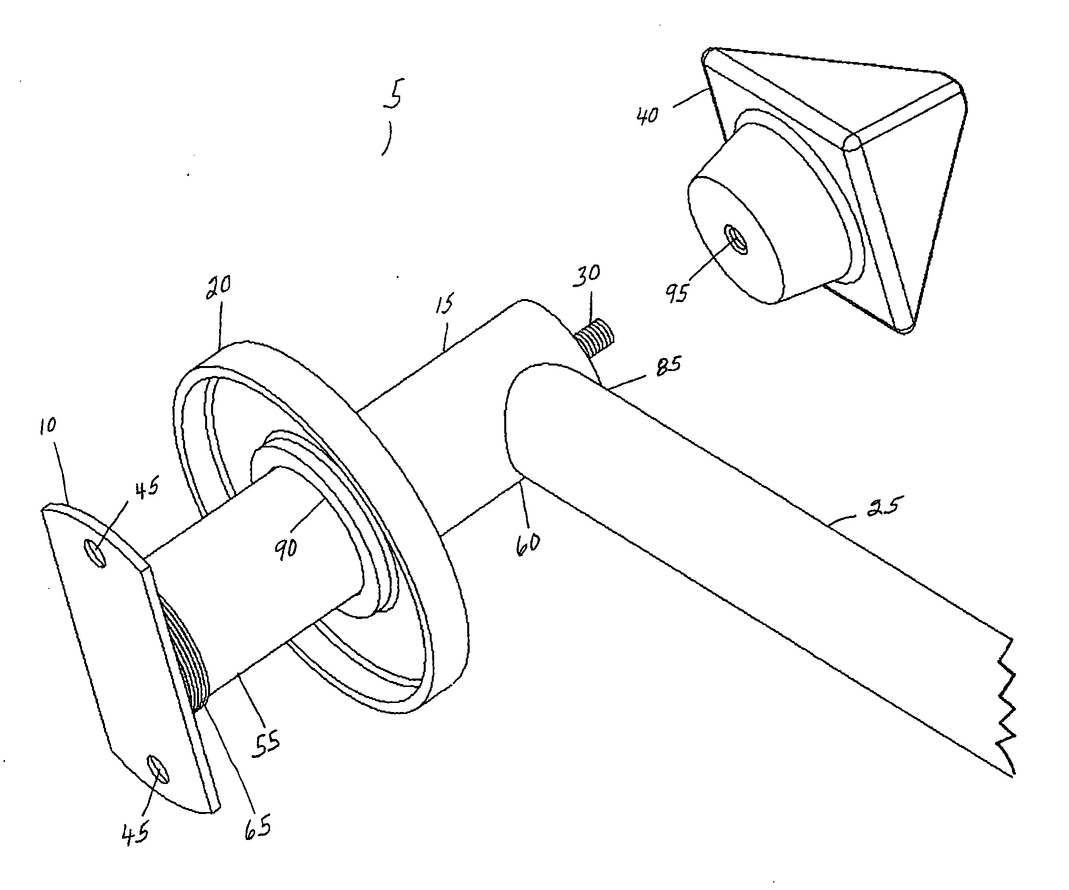 Decoratable utility rod assemblies