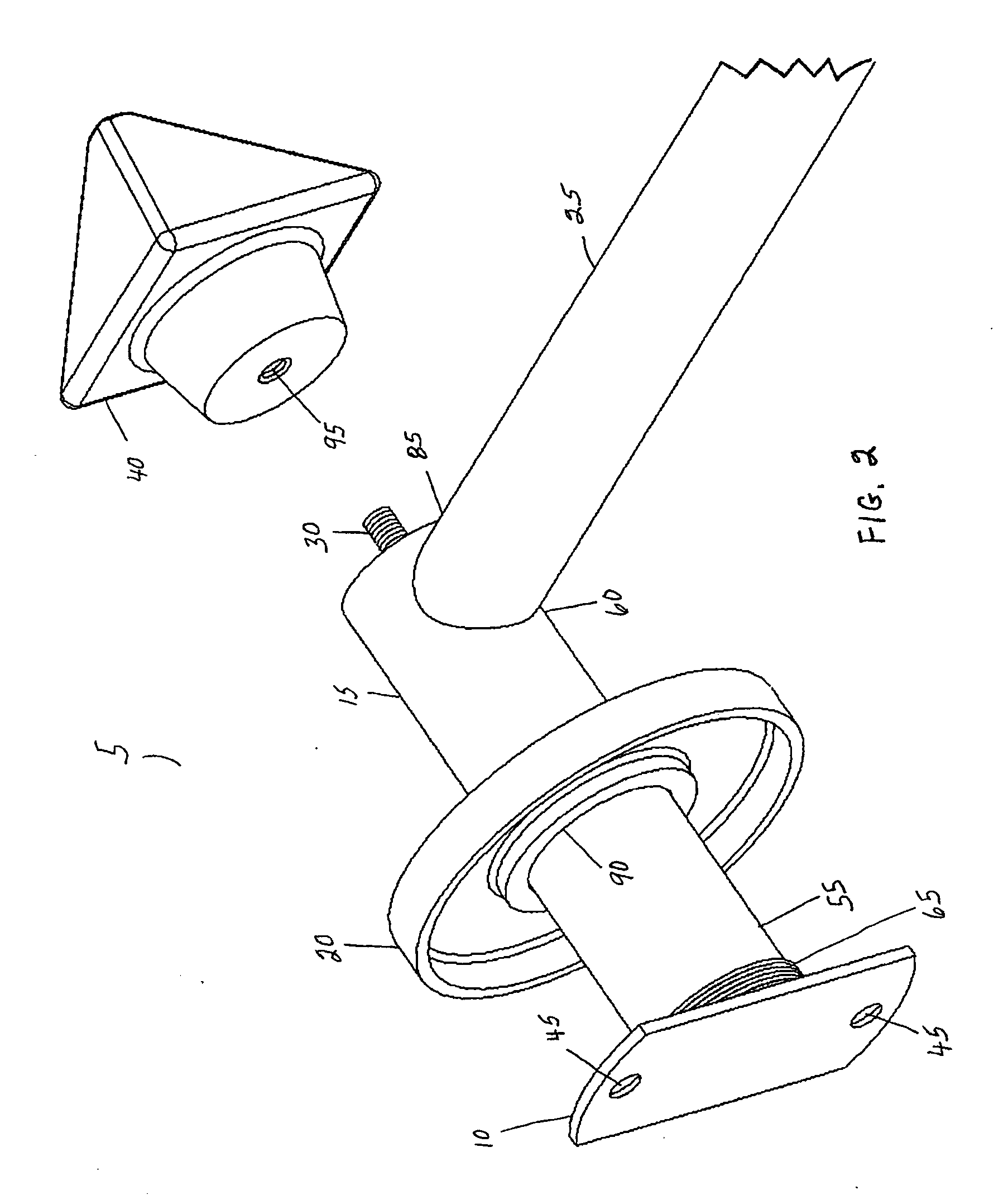 Decoratable utility rod assemblies