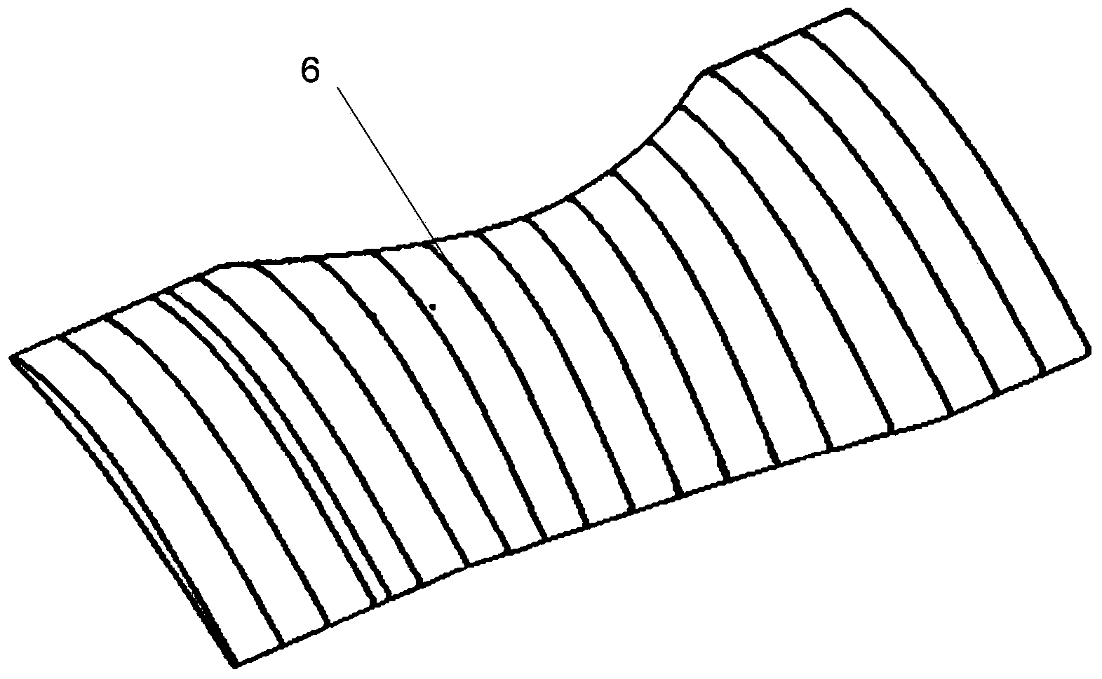 Method for building blade rolling process model