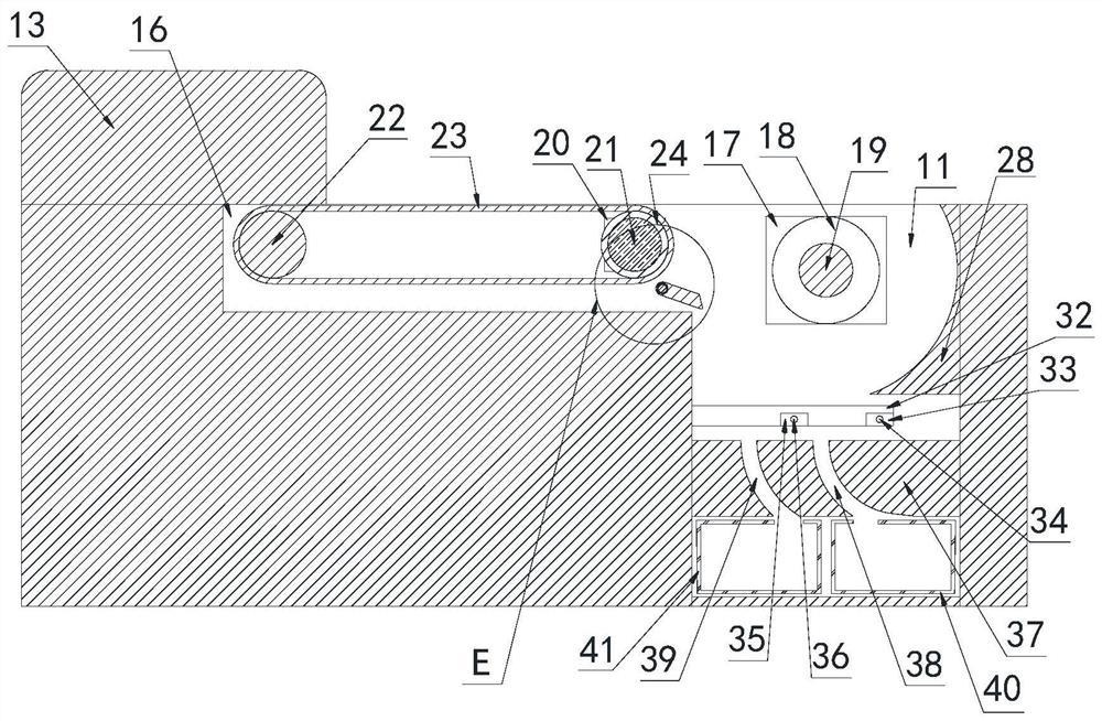 Lithium battery recycling and classifying device