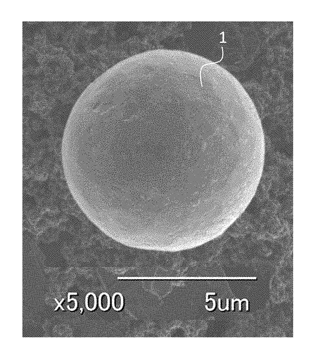 Metal particles having intermetallic compound nano-composite structure crystal