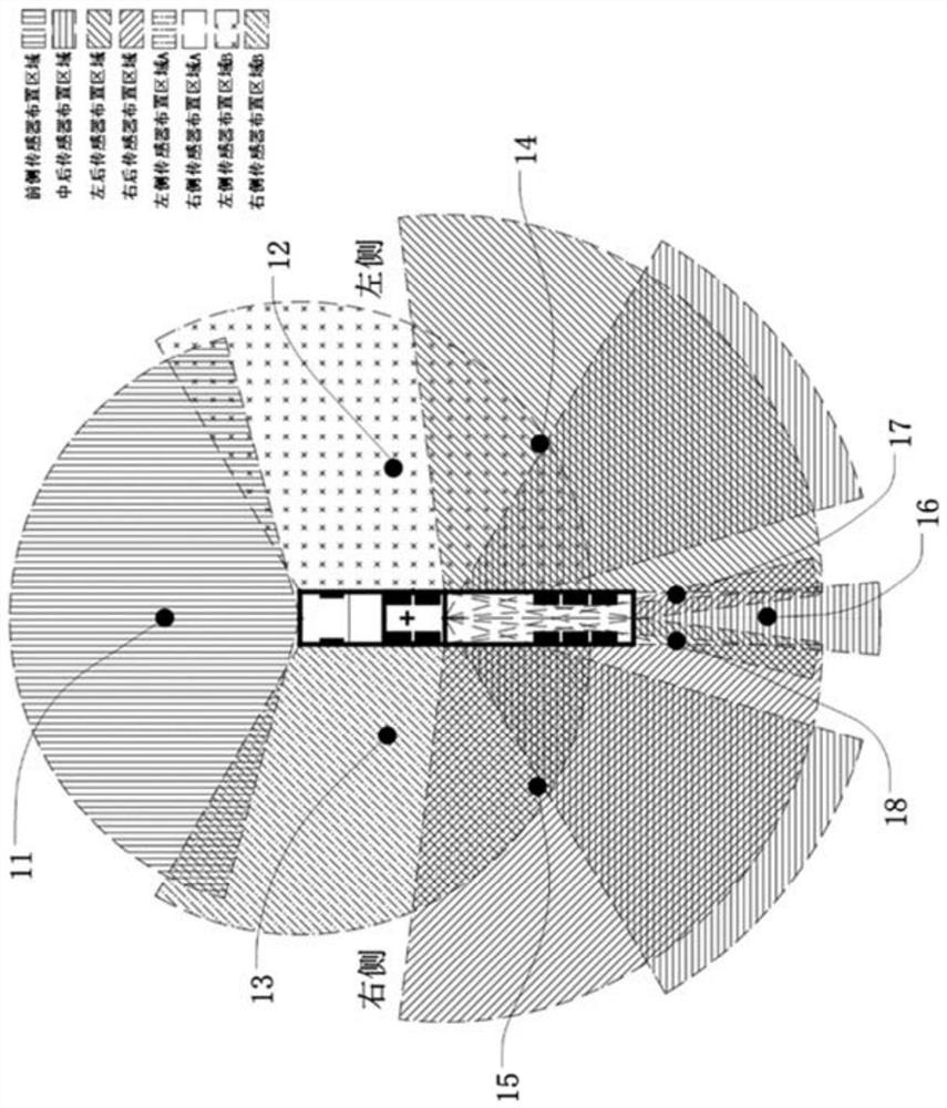 Sensing system of trailer tractor and trailer tractor