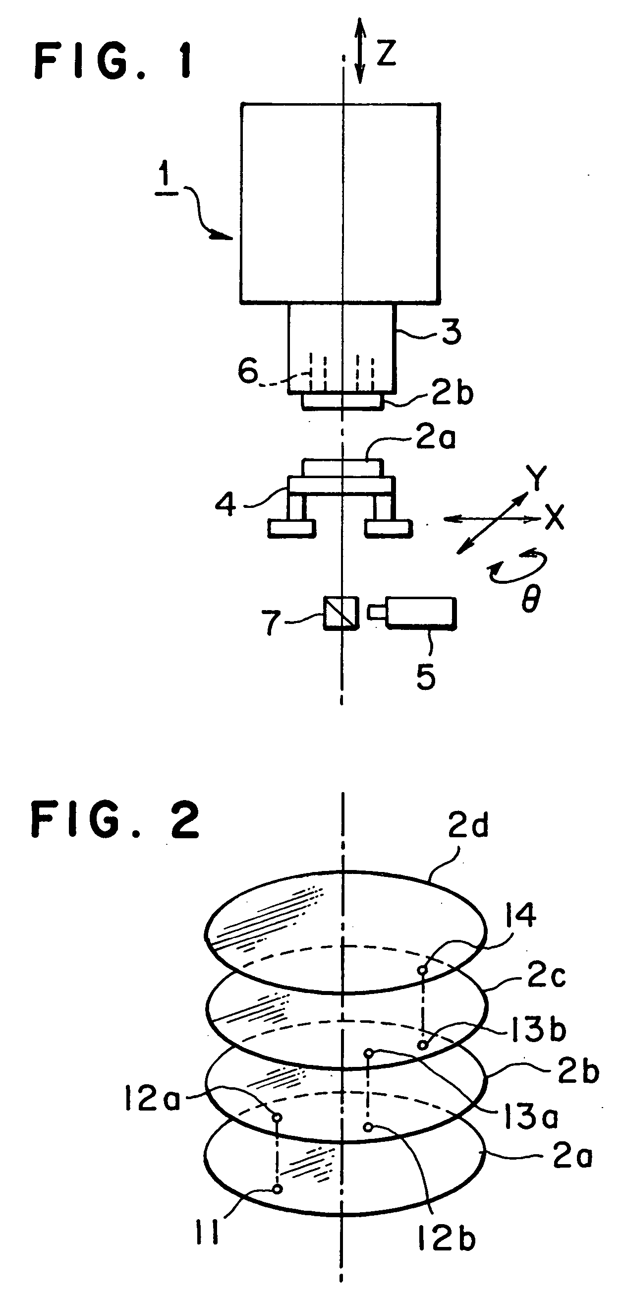 Stacked wafer aligment method