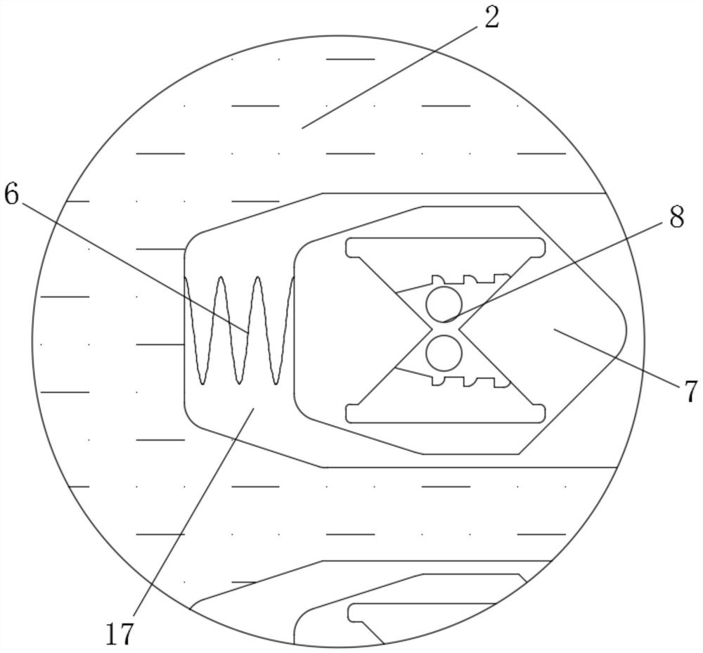 Artificial intelligence robot carrying overload protection device