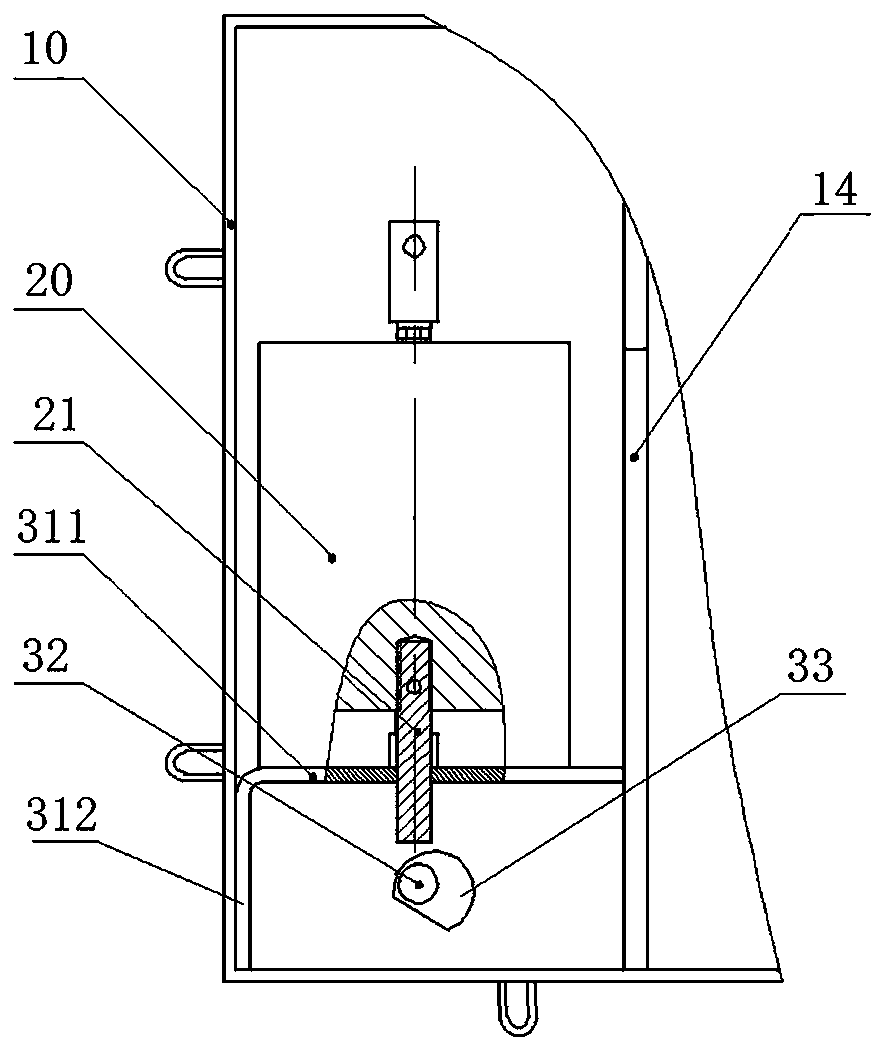 Permanent magnet mechanism manual opening device and circuit breaker using the device