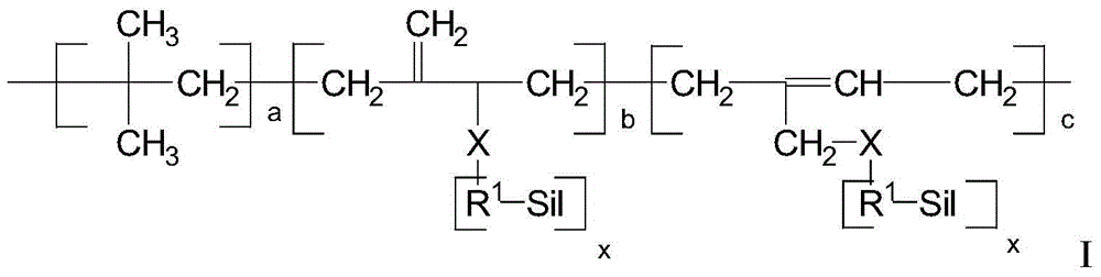 Functionalized isobutylene-isoprene copolymer compositions