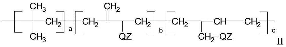 Functionalized isobutylene-isoprene copolymer compositions