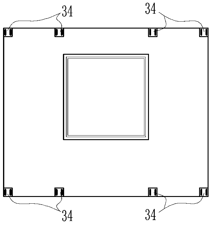 Precast side fascia with decorative concrete surface layer and manufacturing method thereof