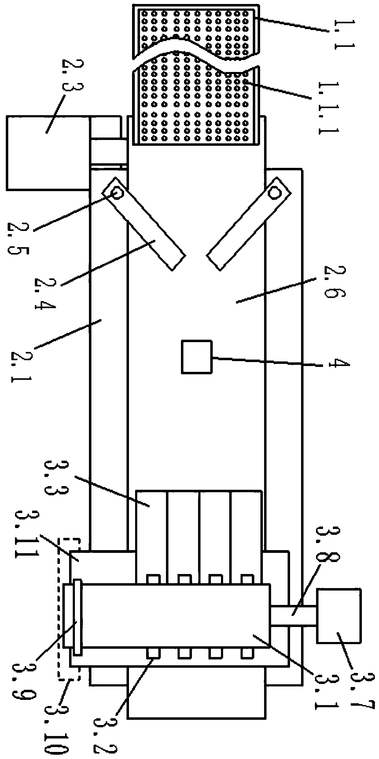 Silicon material sorting system based on machine vision