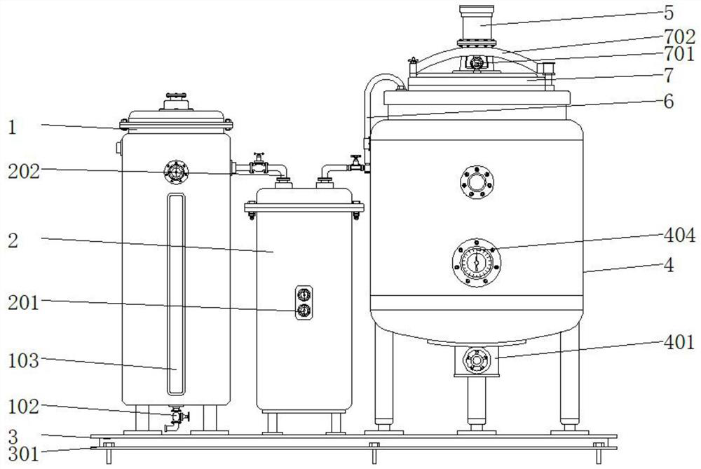 Environment-friendly rare earth firing device