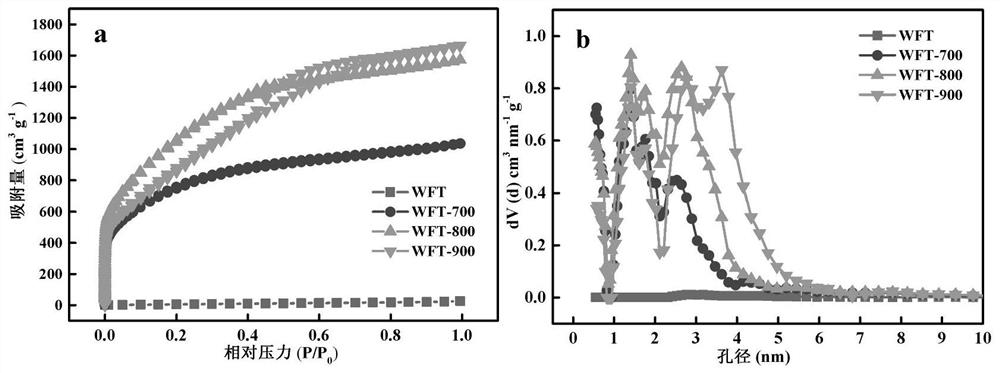 Trichoderma-regulated biomass porous activated carbon as well as preparation method and application thereof