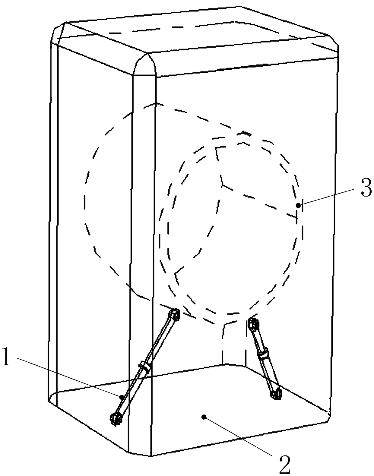 Shock absorber and laundry treatment apparatus including shock absorber