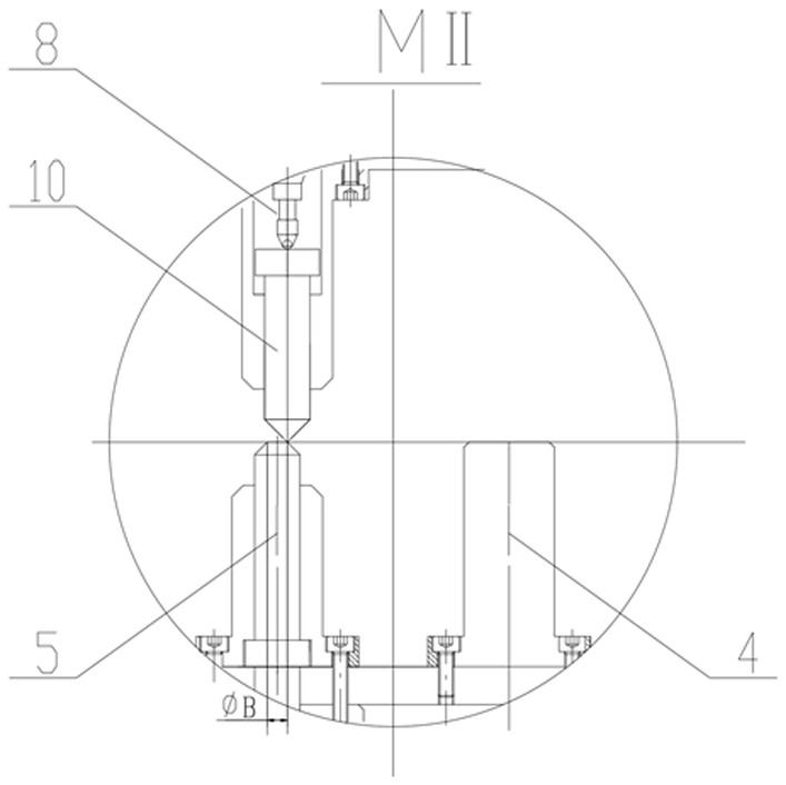 A detection mechanism and detection method for manipulator working position deviation