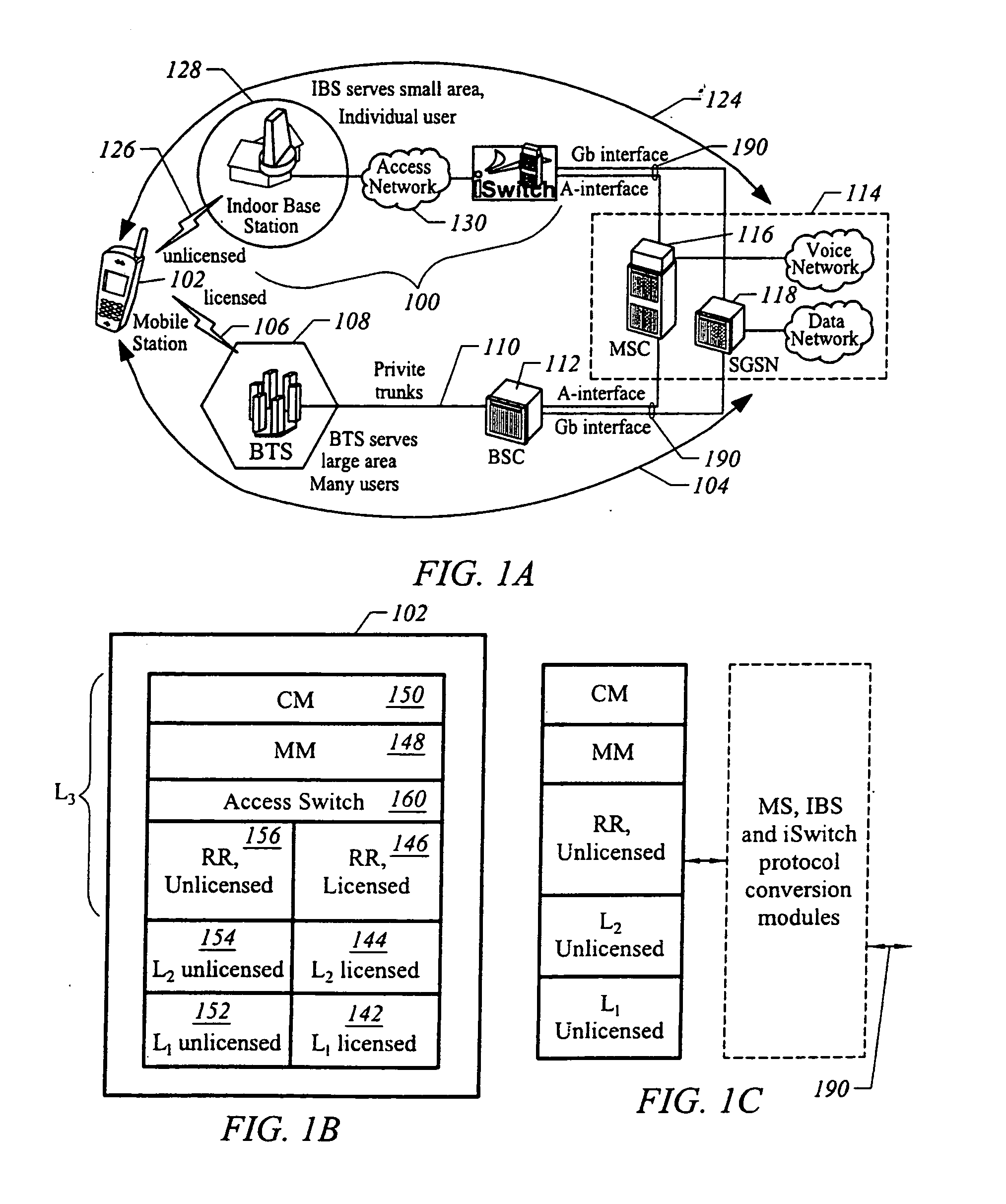 Apparatus and method for extending the coverage area of a licensed wireless communication system using an unlicensed wireless communication system