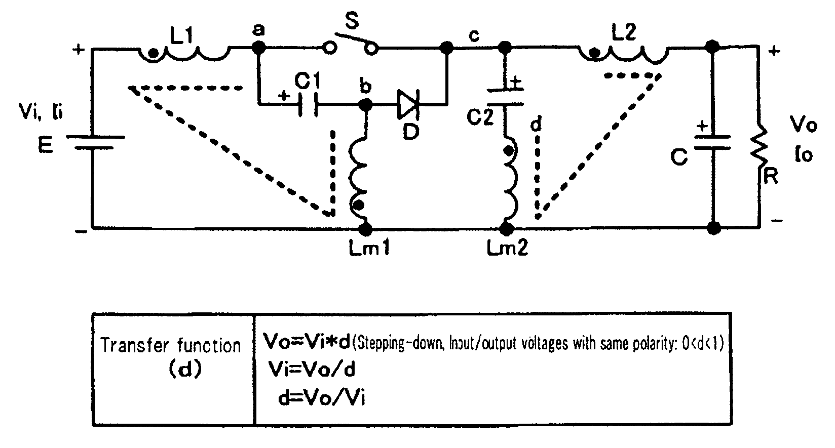 Step-down switching dc-dc converter