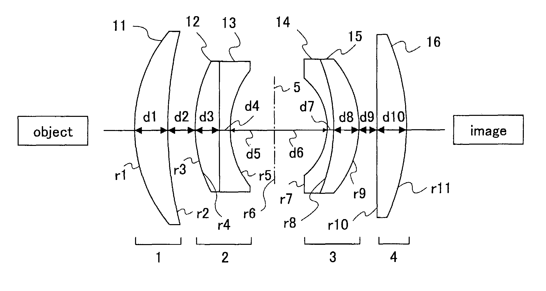 Imaging lens, image reader using the lens, and imaging apparatus using the image reader