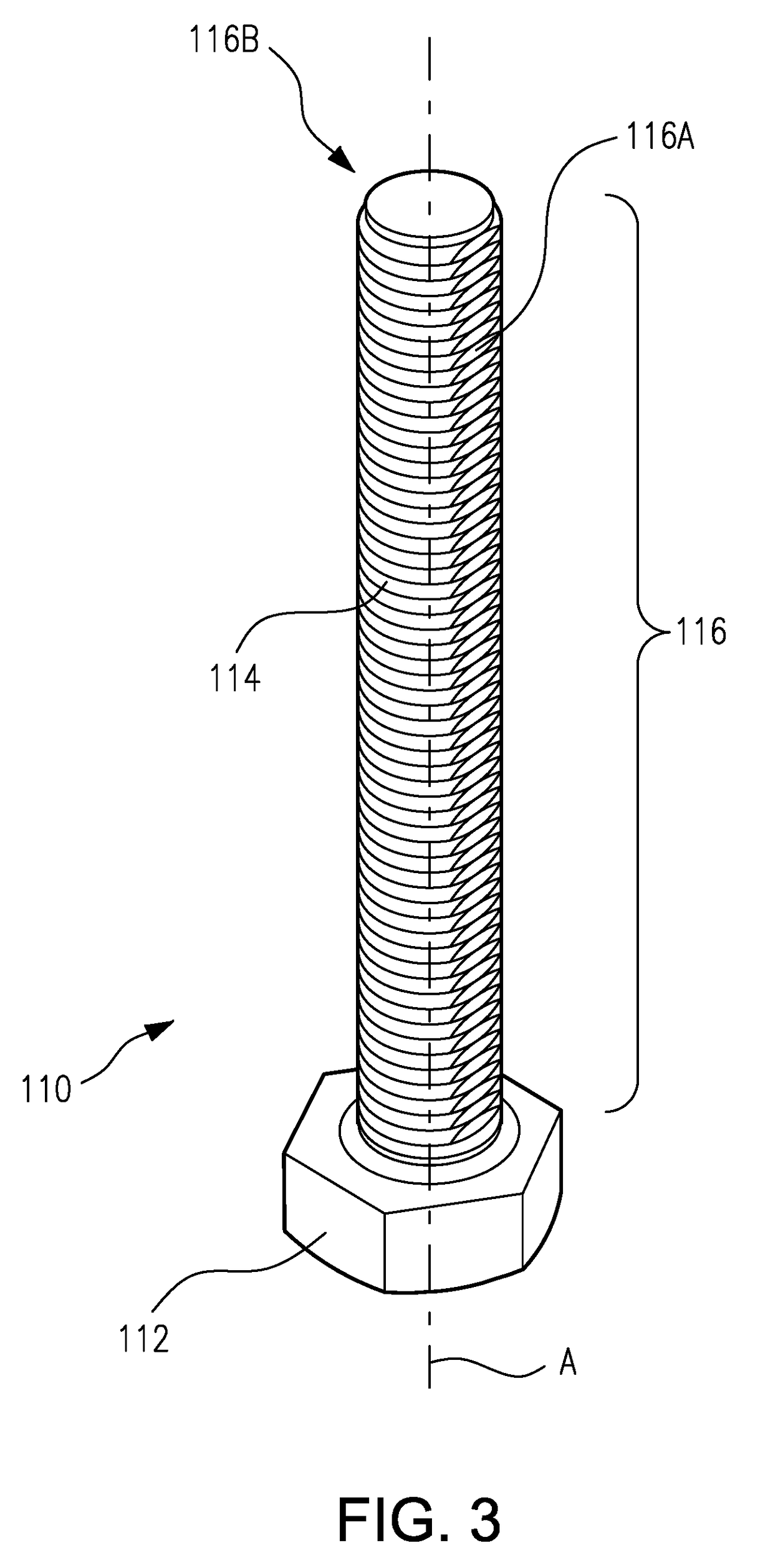 Locking fastener with deflectable lock