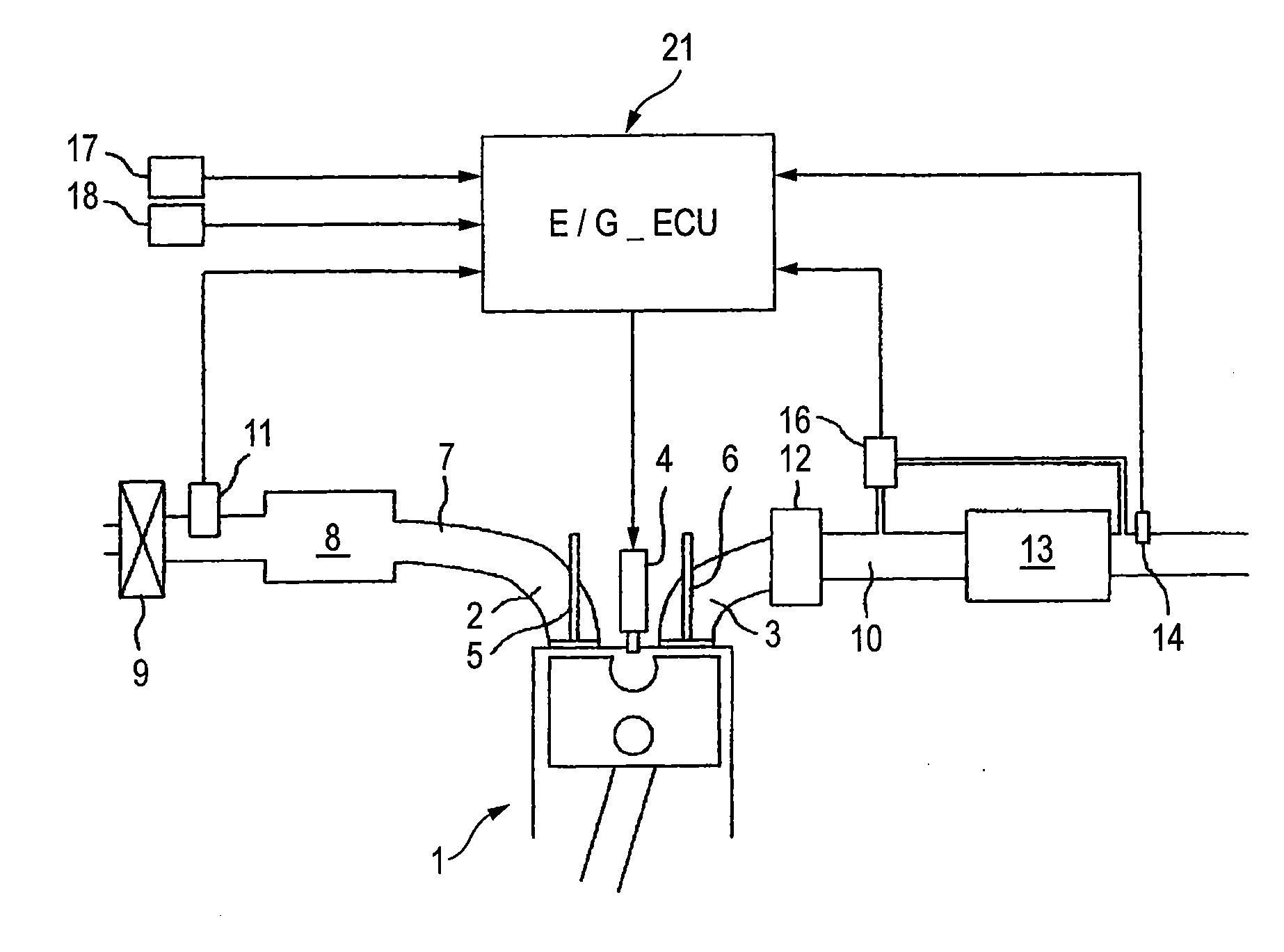 Exhaust cleaning device of diesel engine