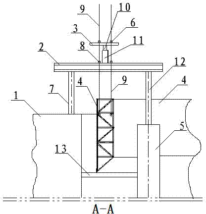 Method for synchronously controlling sinking double-wall steel cofferdam by jack