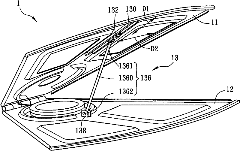 Supporting module, and electronic device applying same
