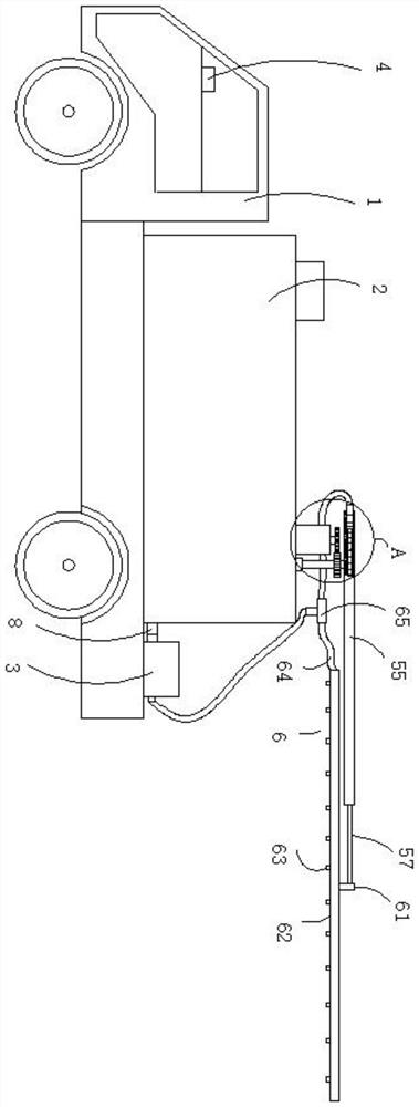 Artificial intelligence type municipal garden watering device