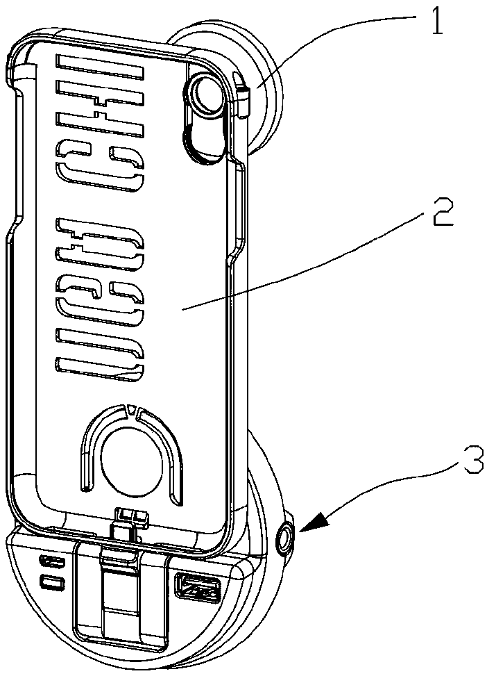 Multifunctional mobile phone photographing assembly