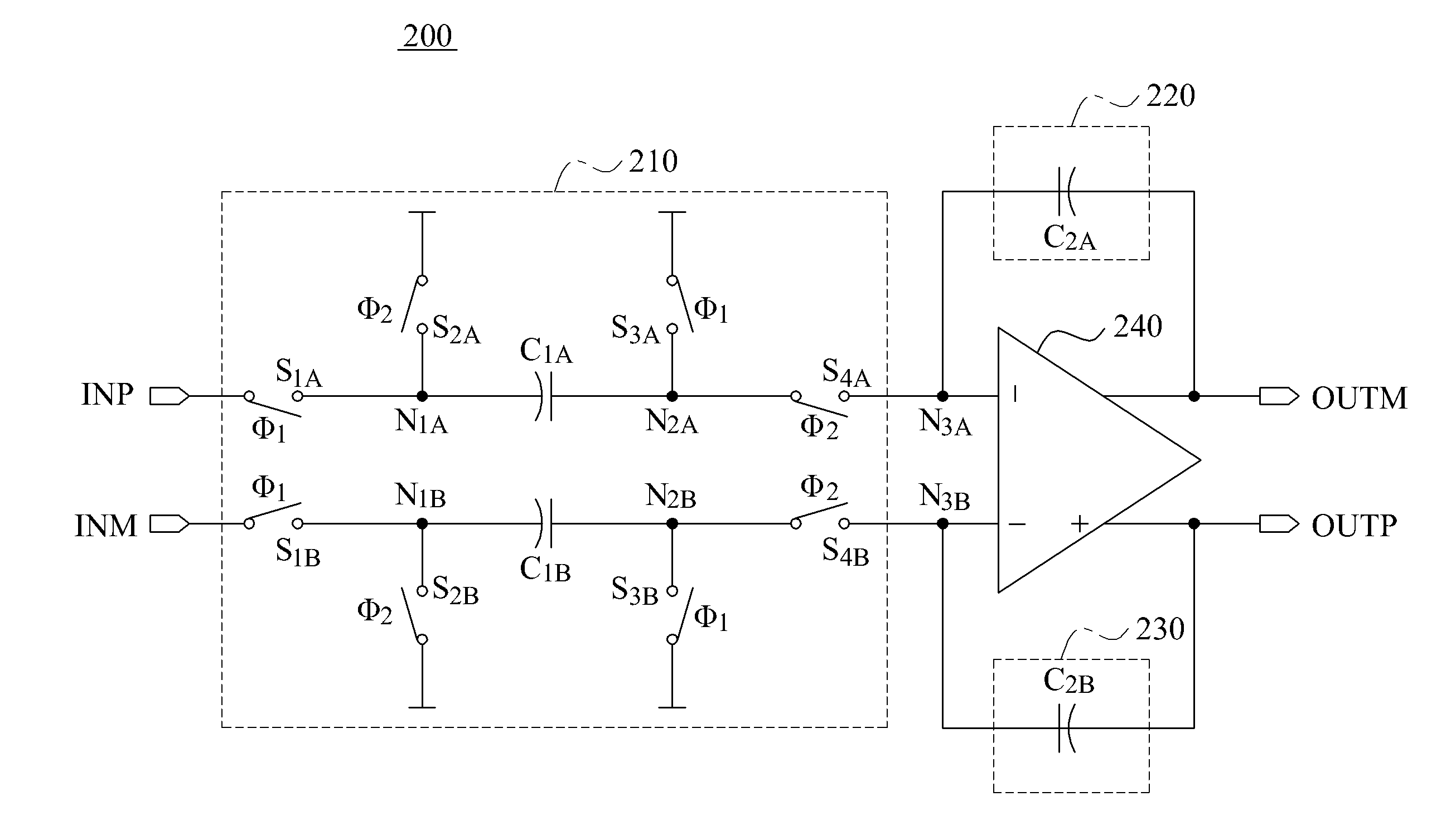 Switched capacitor circuit
