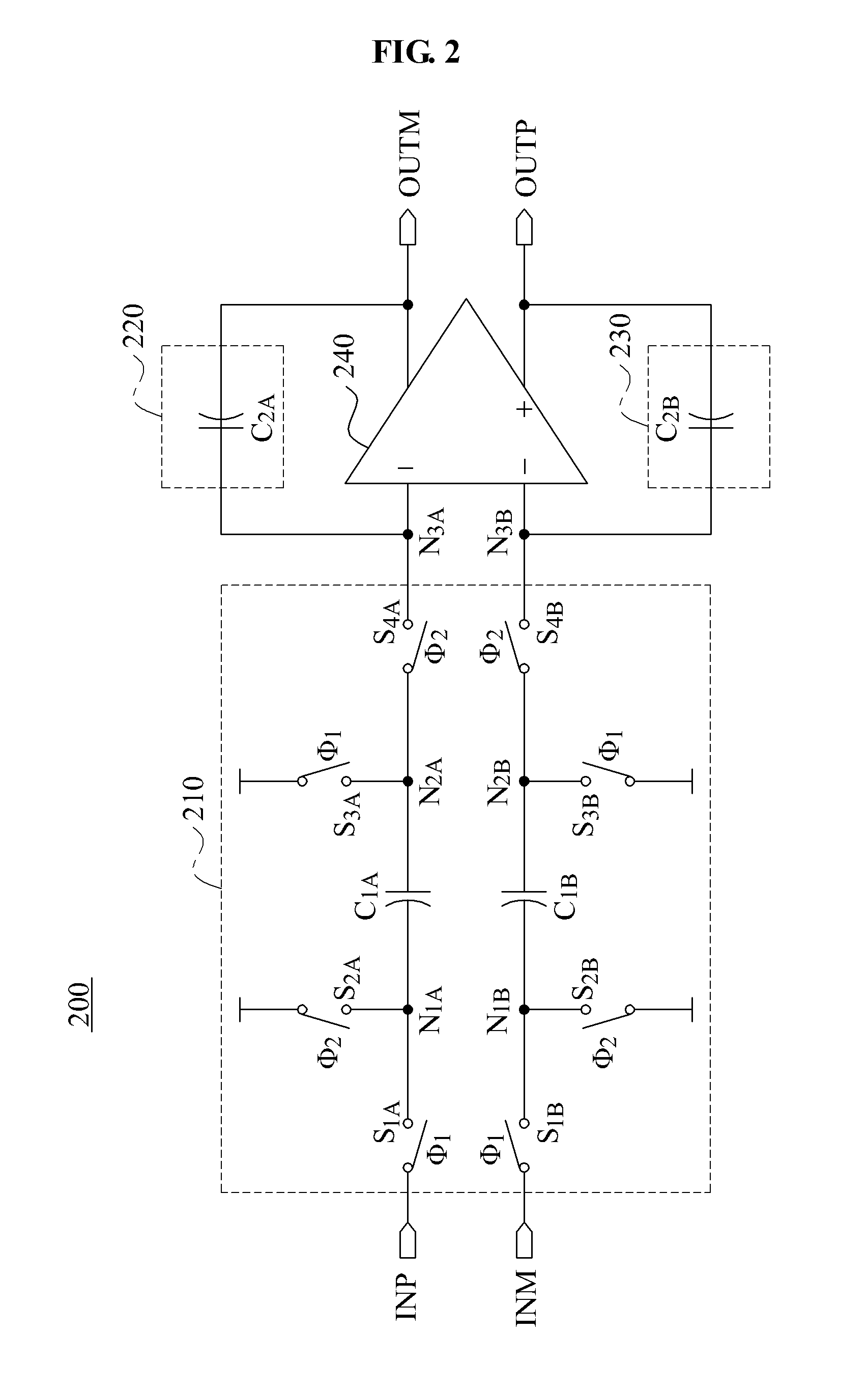 Switched capacitor circuit