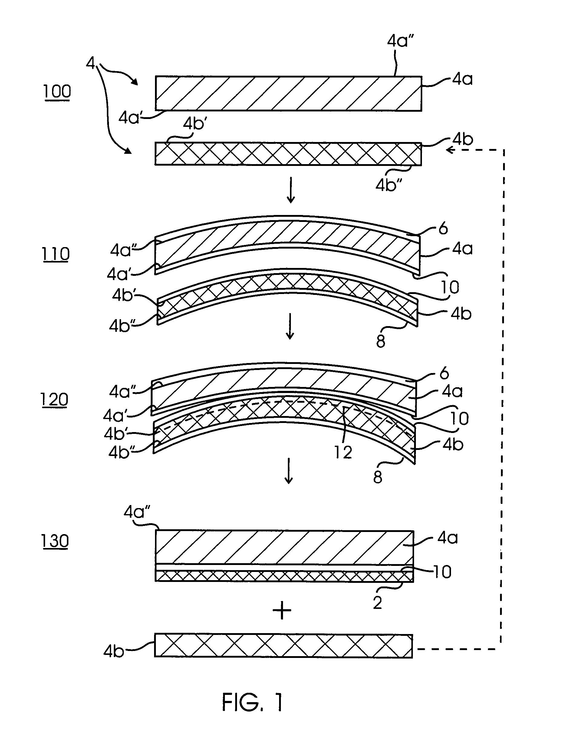 Method for producing dislocation-free strained crystalline films