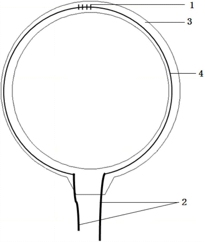 High temperature resistance annular encapsulation fiber bragg grating sensor applied to switchgear