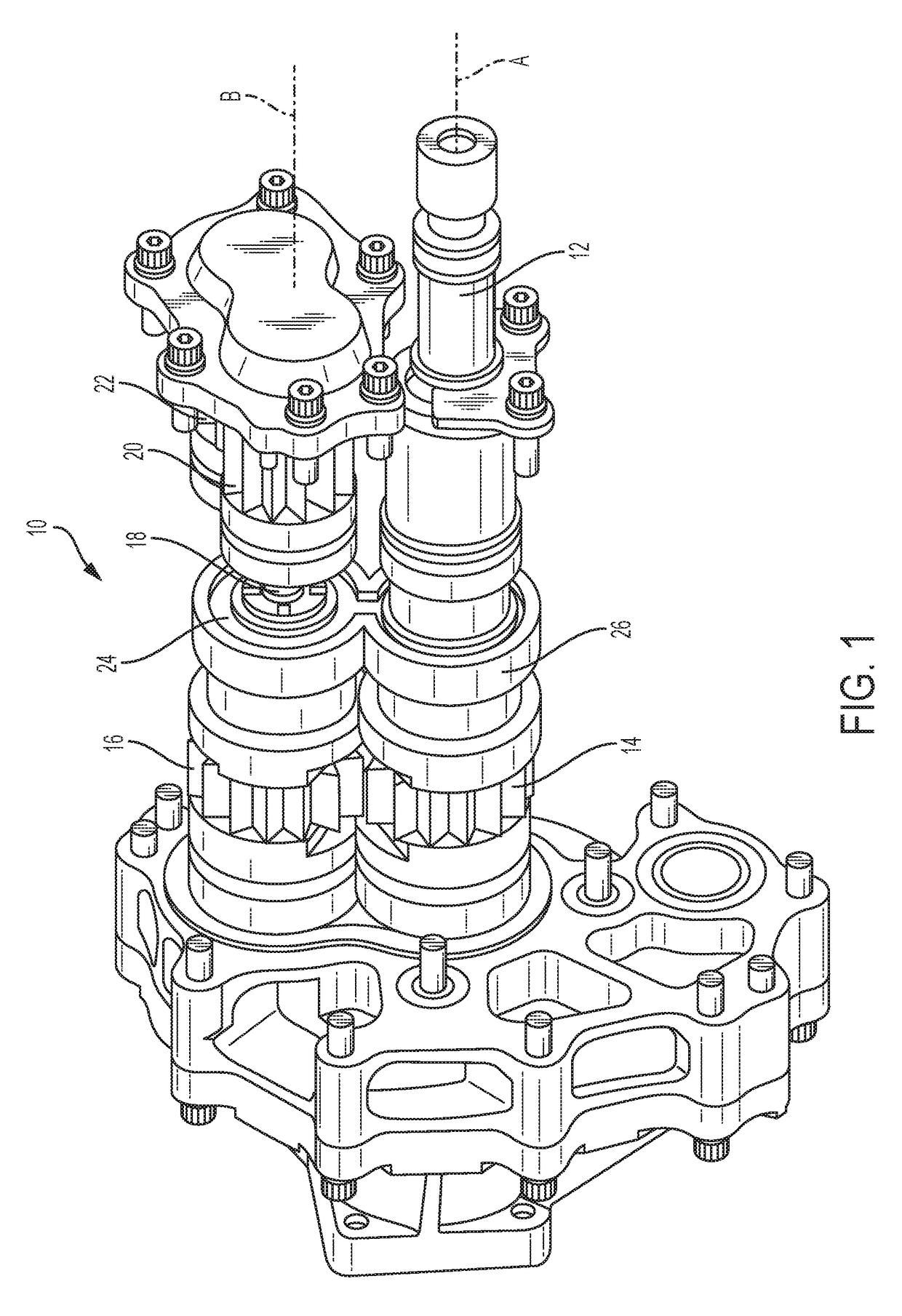 Fuel flow control assembly of aircraft engine and method