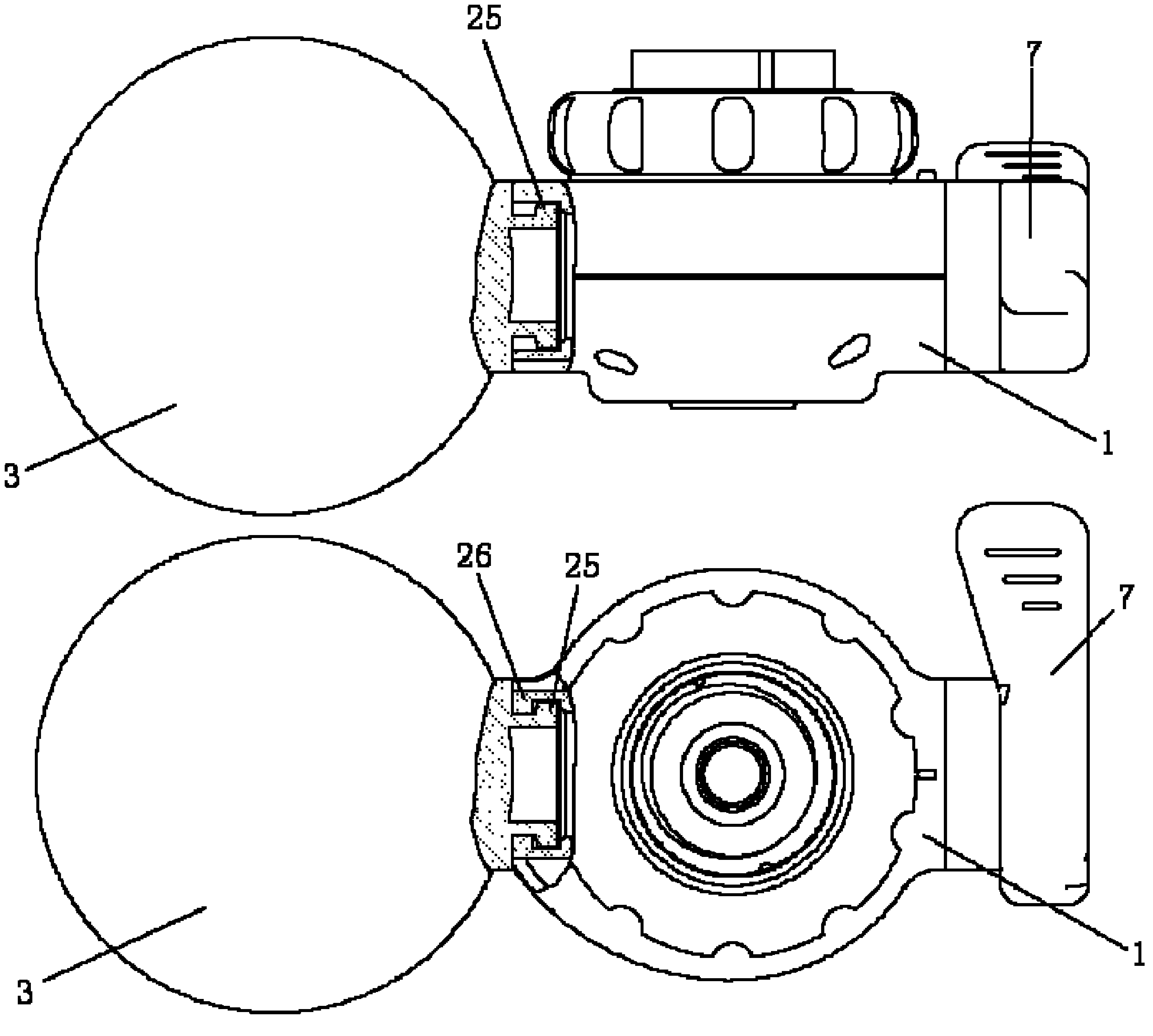 Multifunctional combined tap