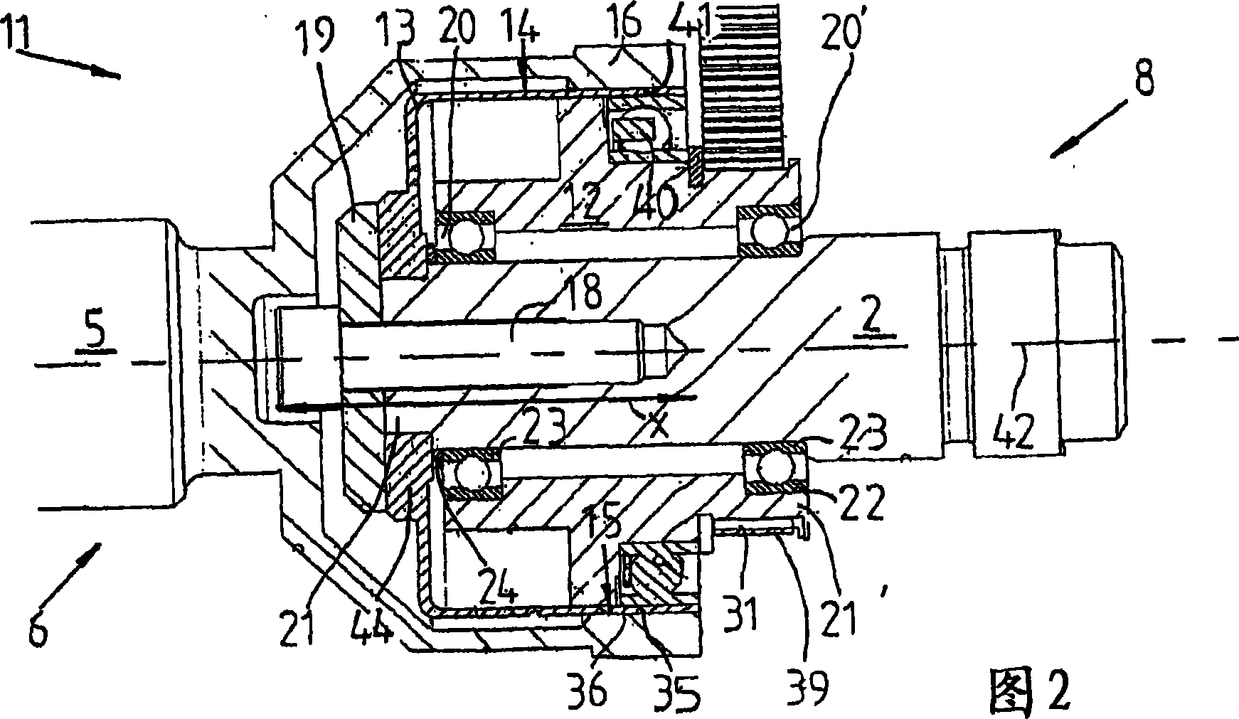 Superimposed steering system