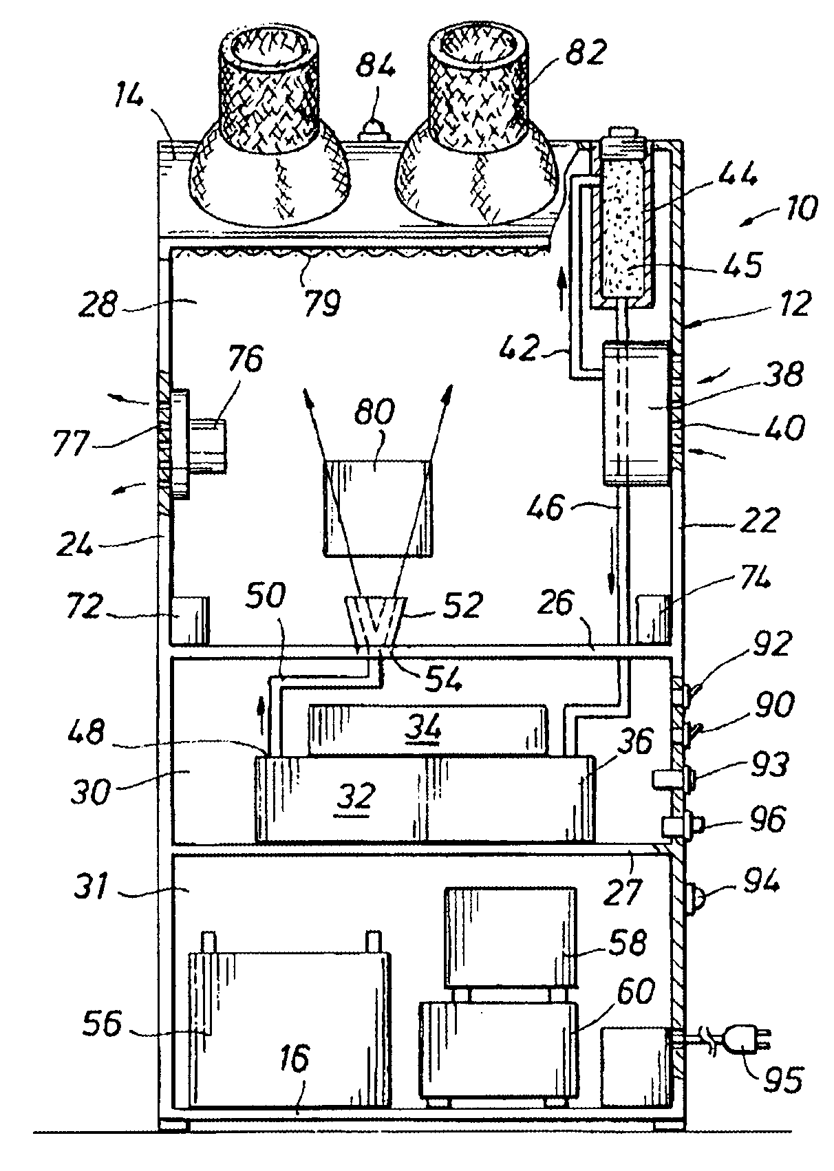 Method and apparatus for using ozone as disinfectant