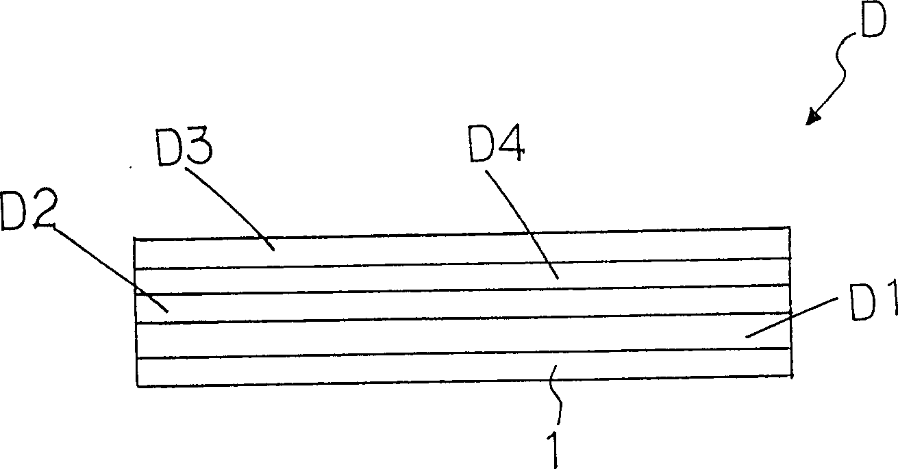 Method for making scrapping-resistant read/write surface for read/write type disc