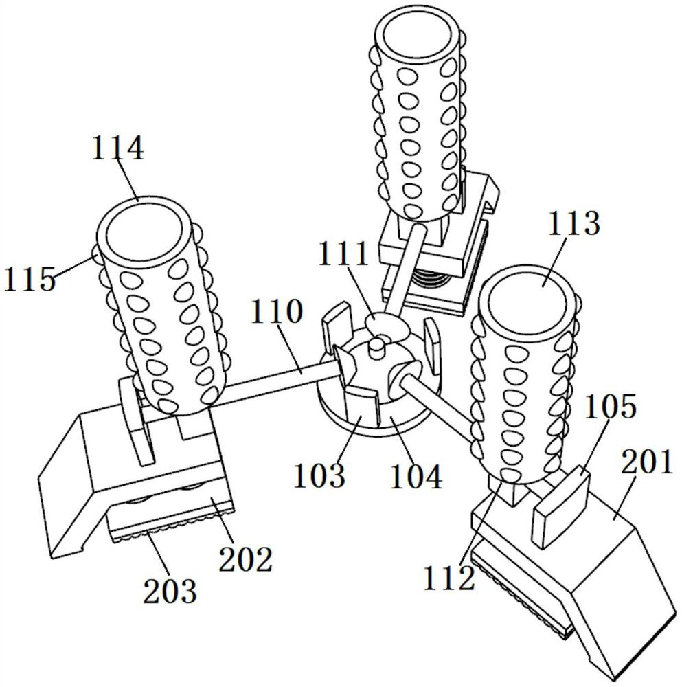 Conventional column body supporting and reinforcing device for building construction