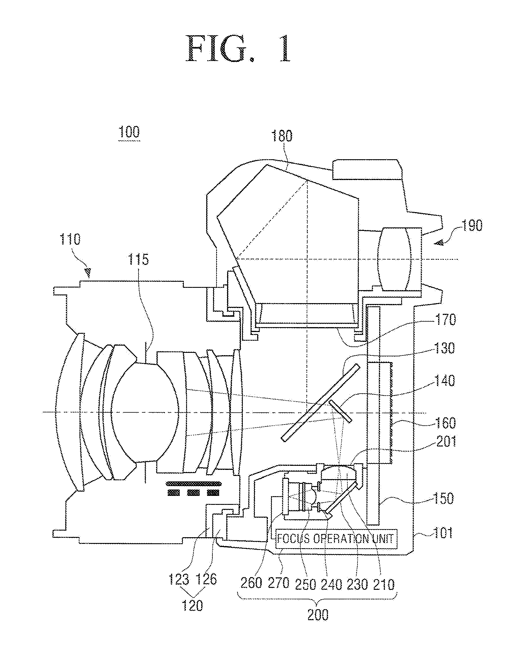Focus detecting apparatus and image pick-up apparatus having the same