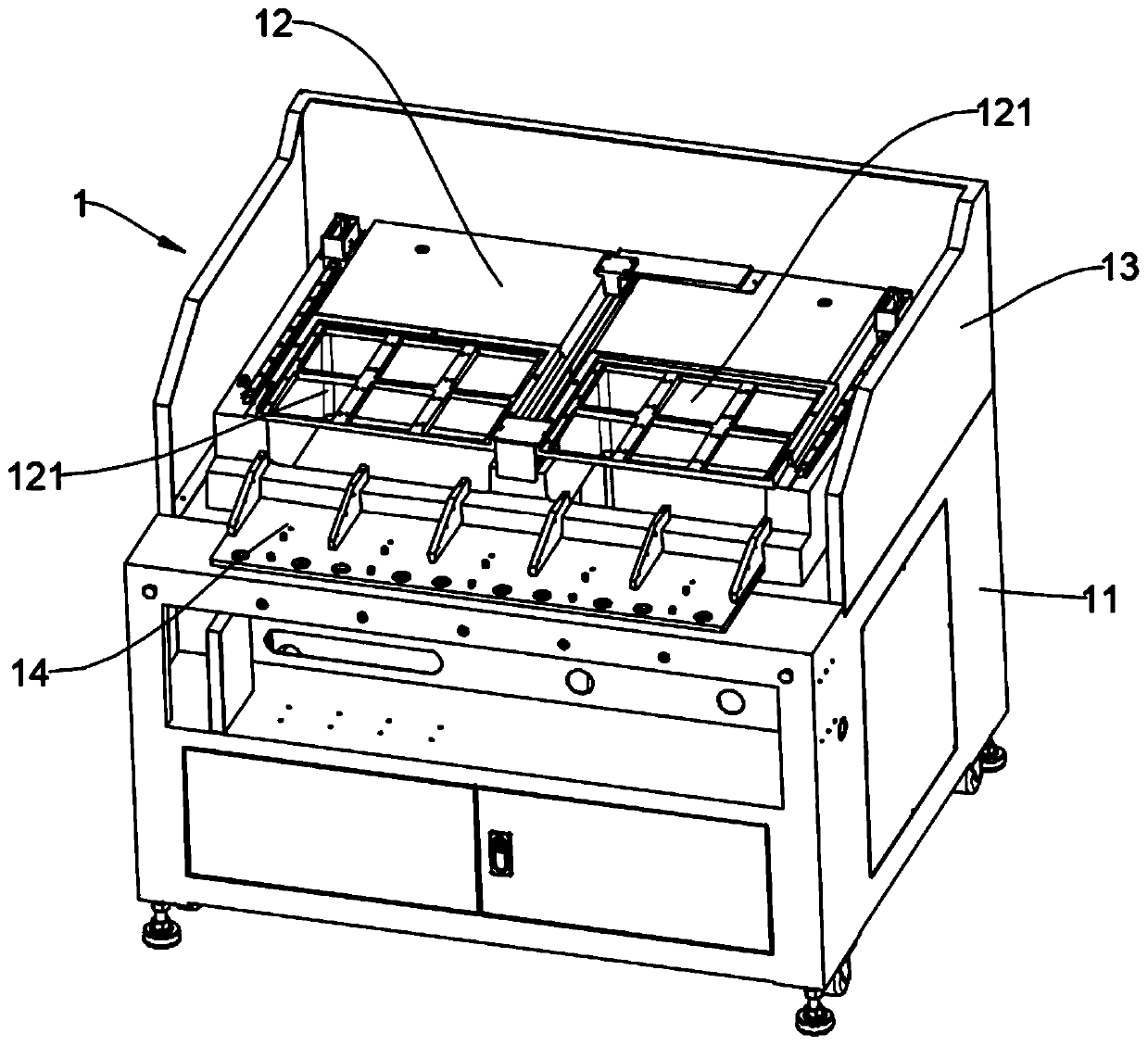 Automatic wafer testing machine