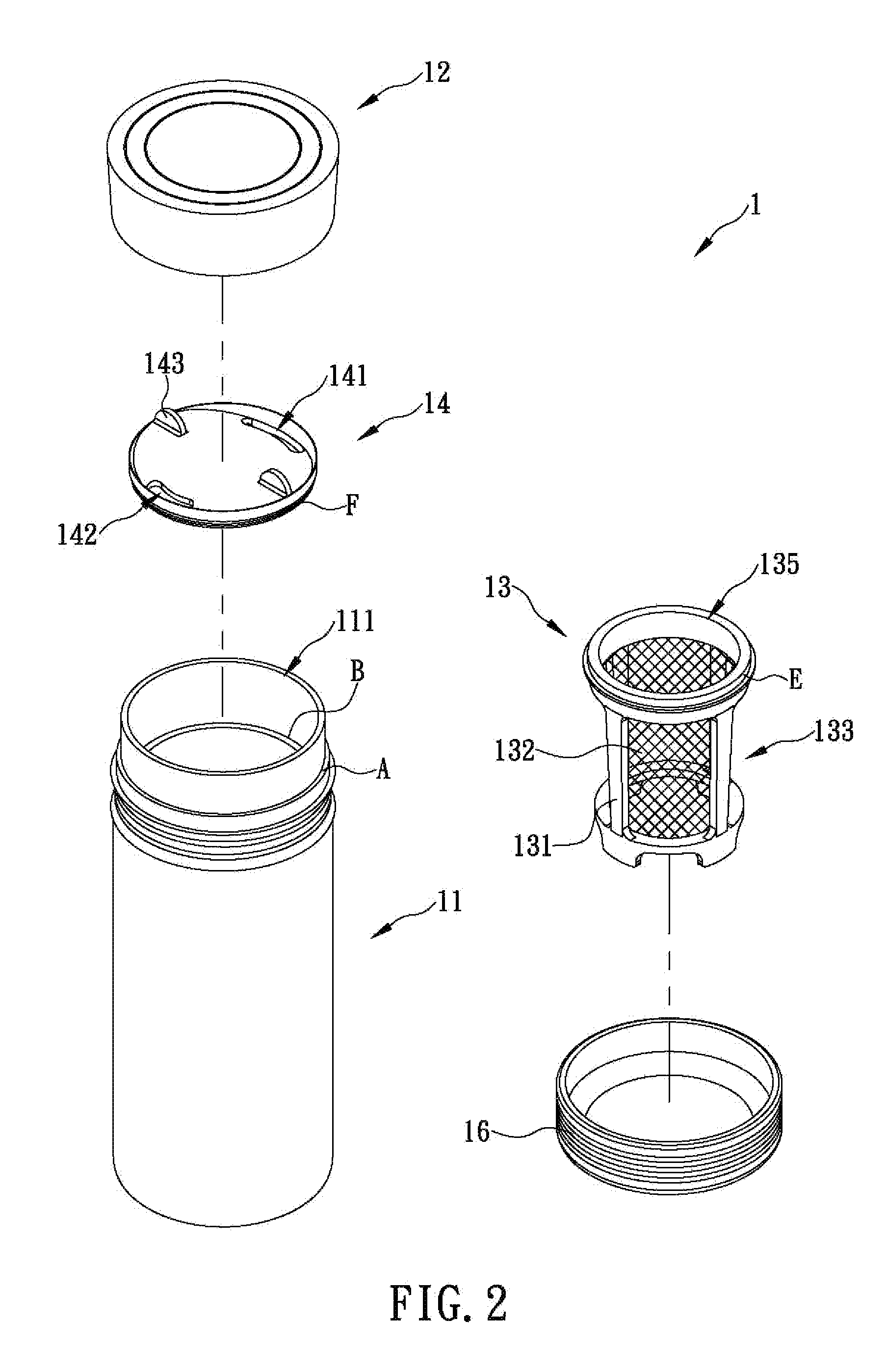 Beverage container suitable for making cold or hot beverage