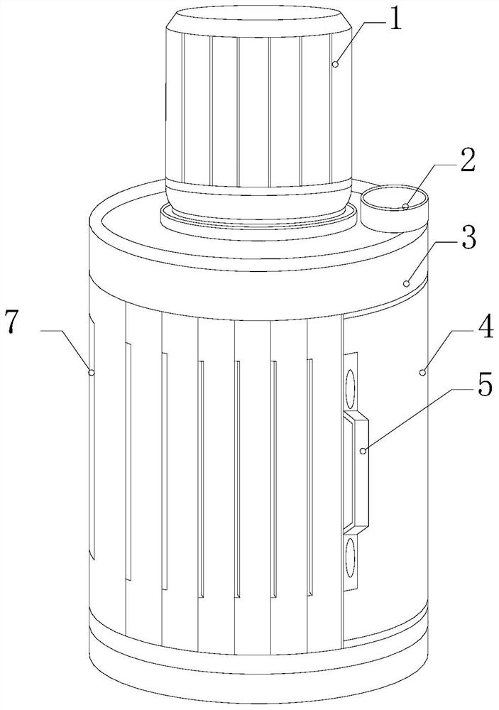 A cashmere scrap recovery compressor