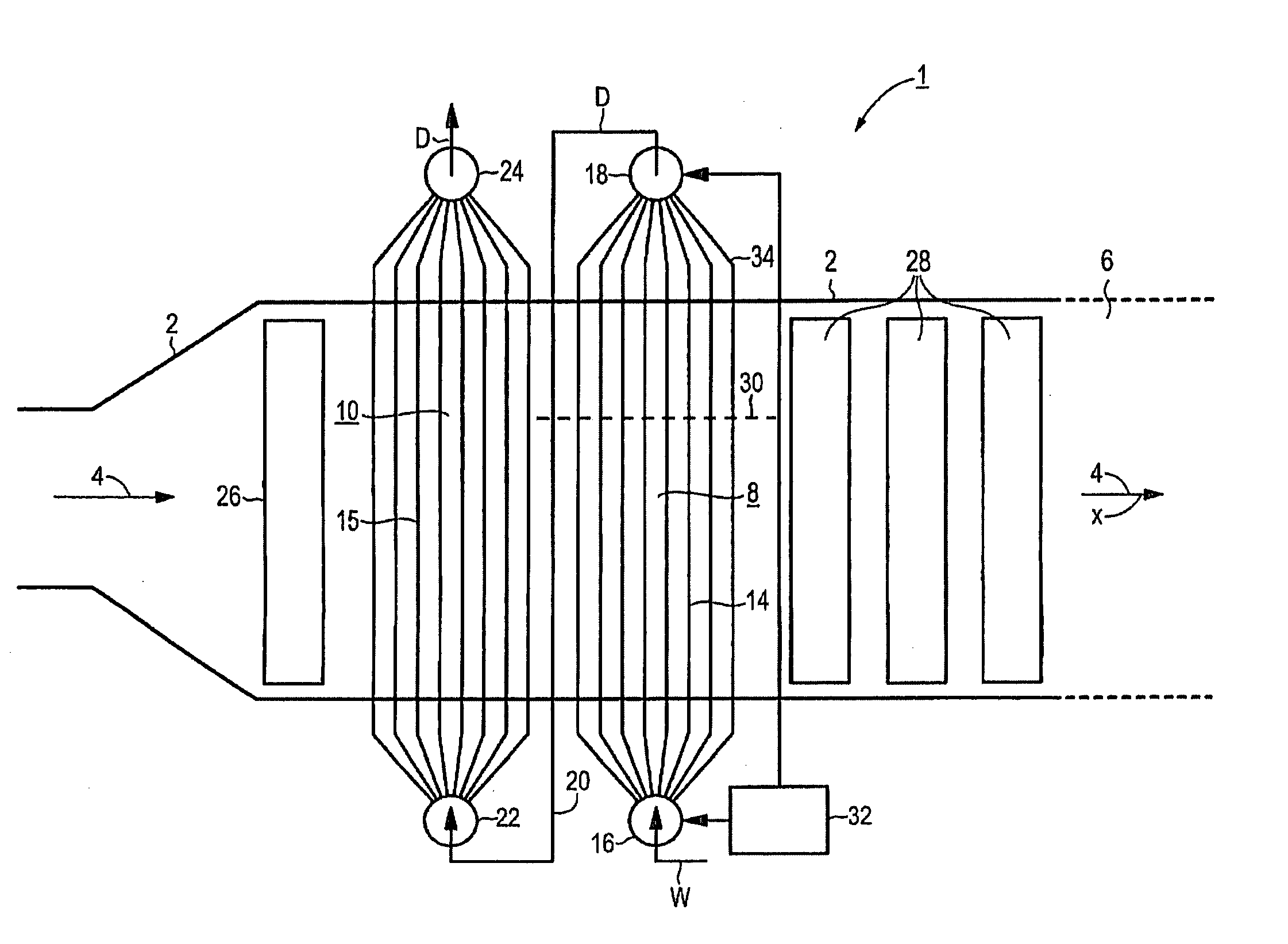 Method for starting a steam generator comprising a heating gas channel that can be traversed in an approximately horizontal heating gas direction and a steam generator
