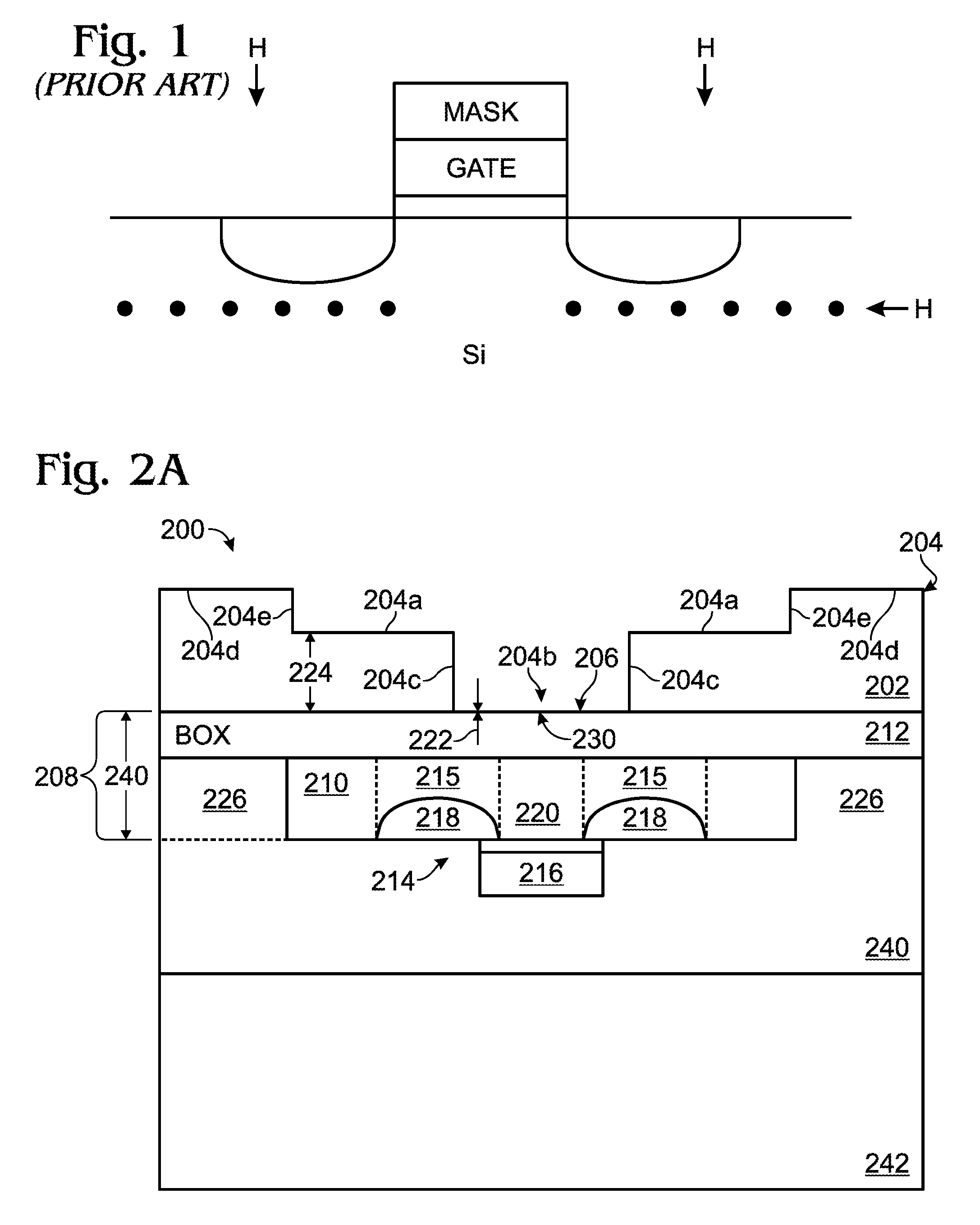 Active Device on a Cleaved Silicon Substrate