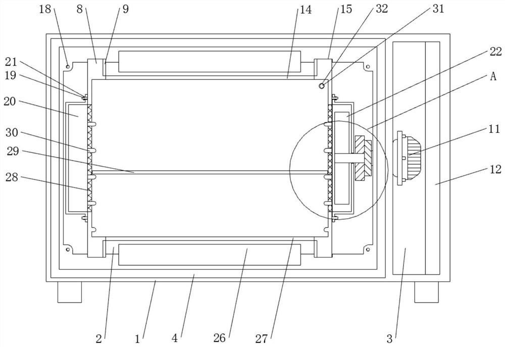 Multifunctional safety protection electric oven