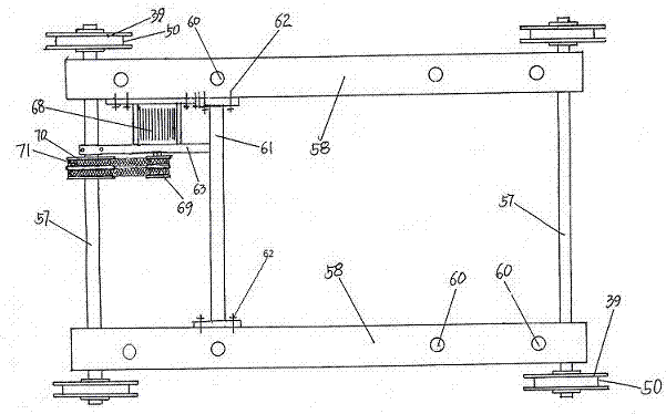 Front-arranged synchronous steam-driven and automatic control single-stage steam catapult