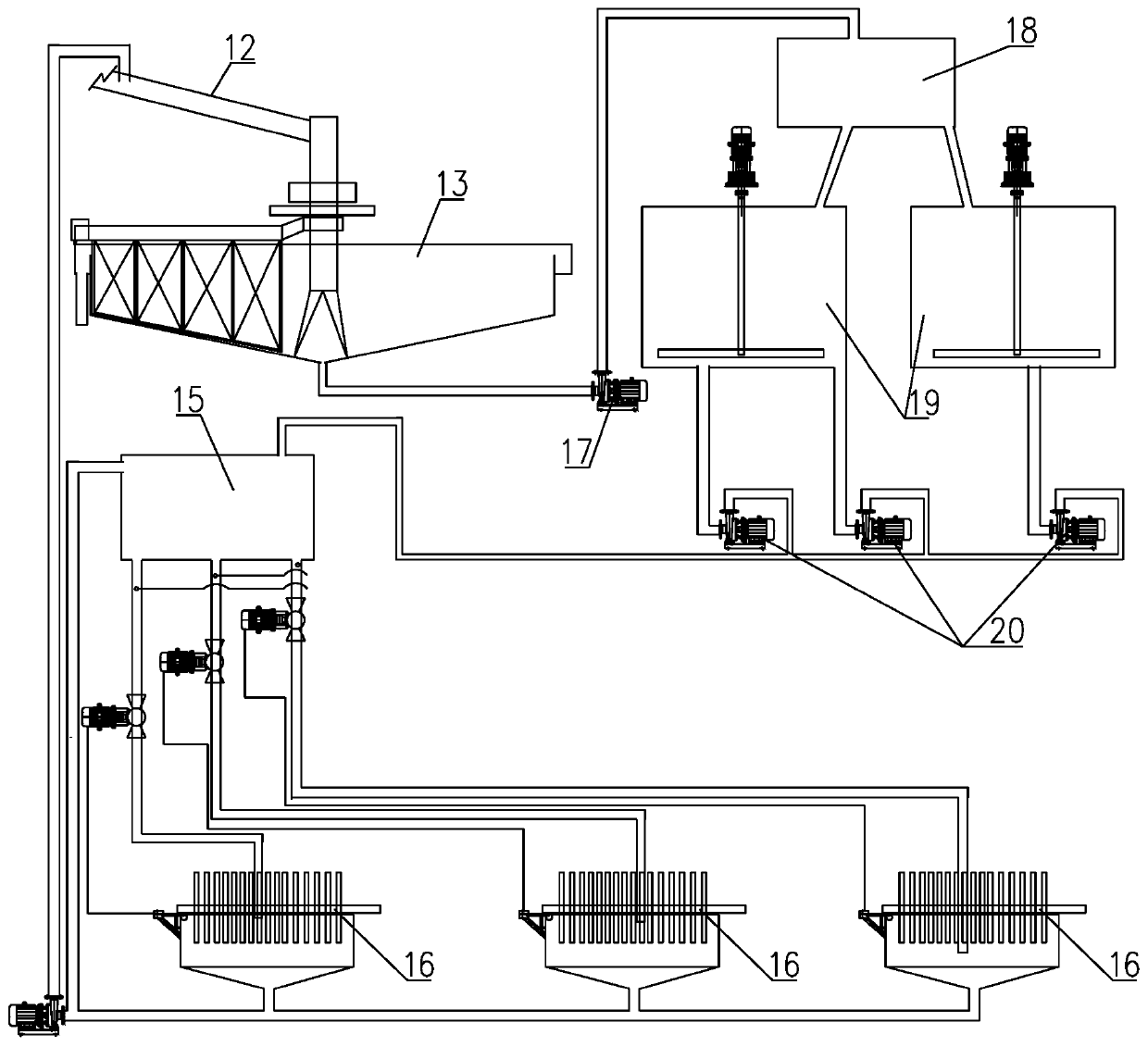 A kind of method for improving the yield of reverse flotation iron concentrate while reducing the consumption of caustic soda