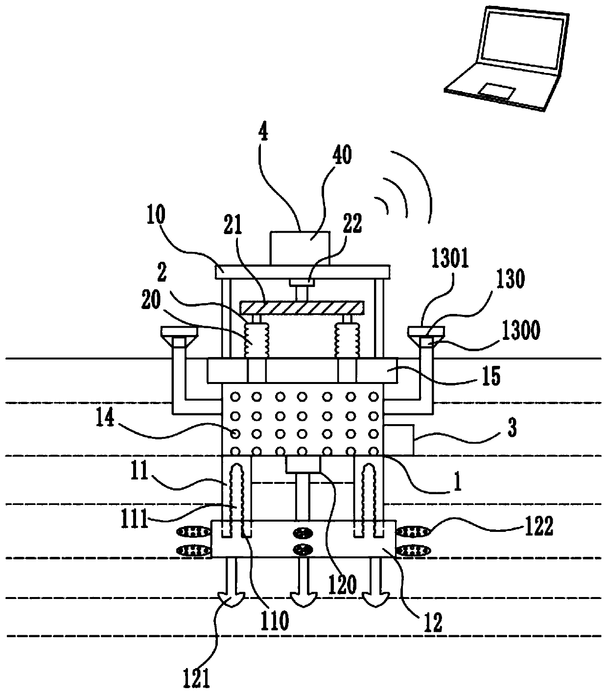 Oxygenation type in-situ water quality improvement device and method for river water environment restoration