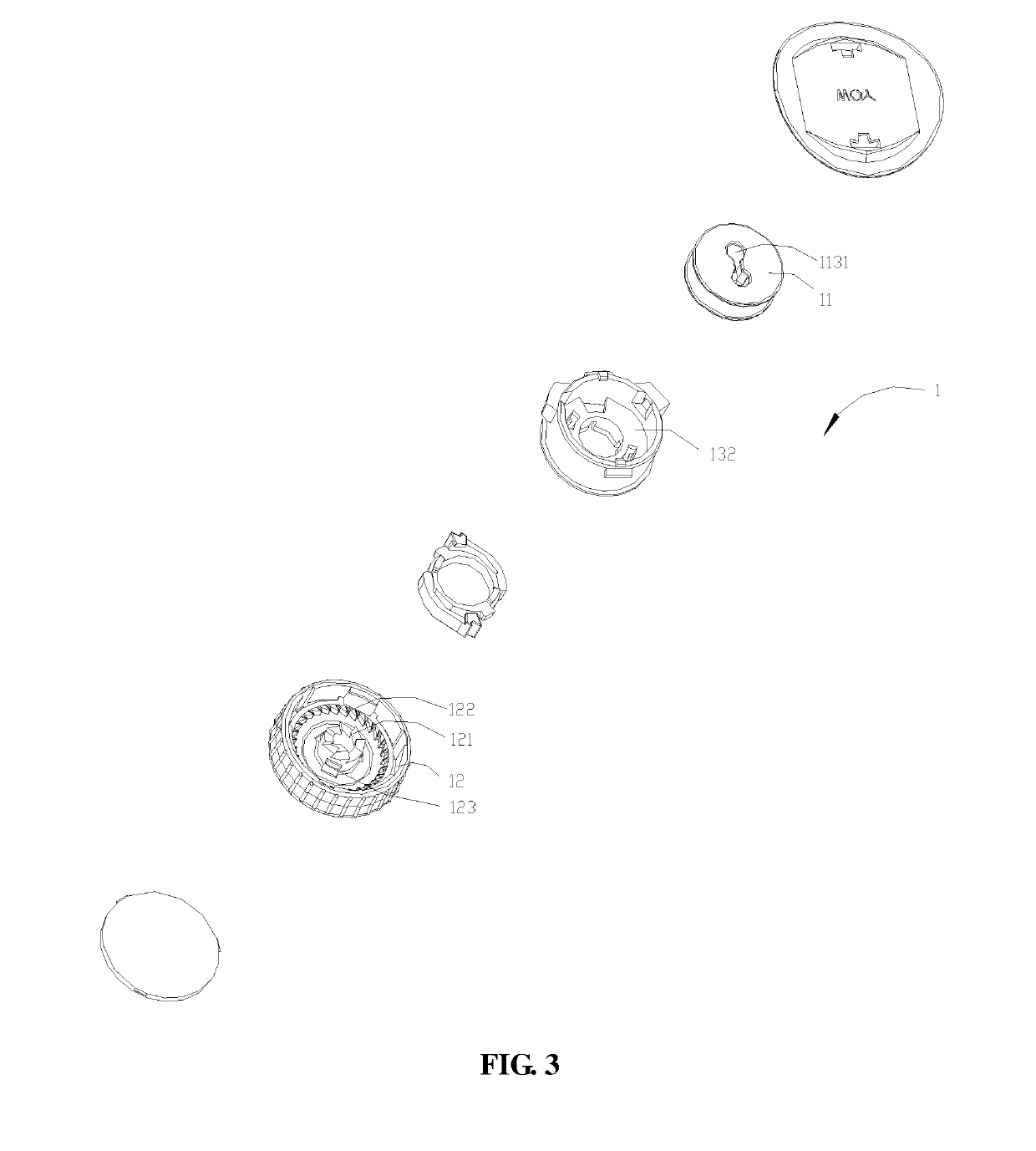 Shoelace Folding and Releasing Device