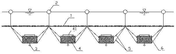 Combined elevation and raft type cultivation device